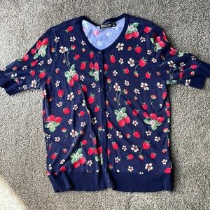 Strawberry cardigan